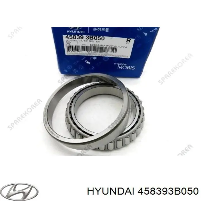 458393B050 Hyundai/Kia Rolamento de diferencial do eixo dianteiro
