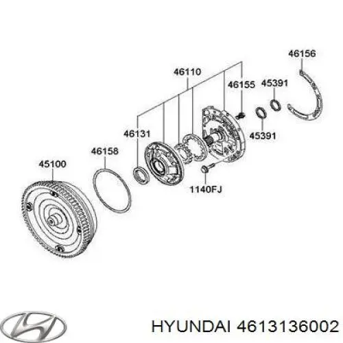 Bucim de bomba de óleo da Caixa Automática de Mudança Hyundai/Kia 4613136002 preço, a partir de 7,53 USD