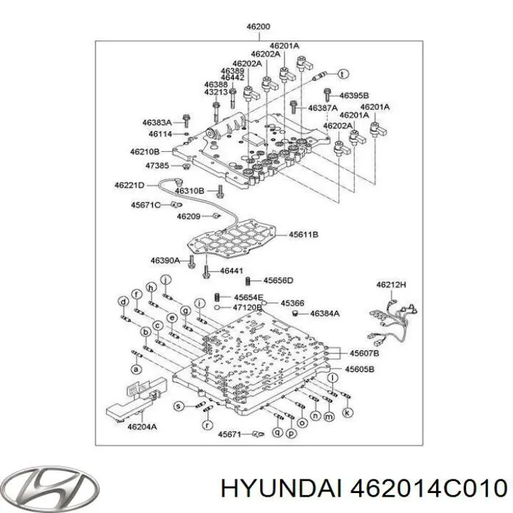 Solenoide da Caixa Automática de Mudança Hyundai/Kia 462014C010 preço, a partir de 69,54 USD