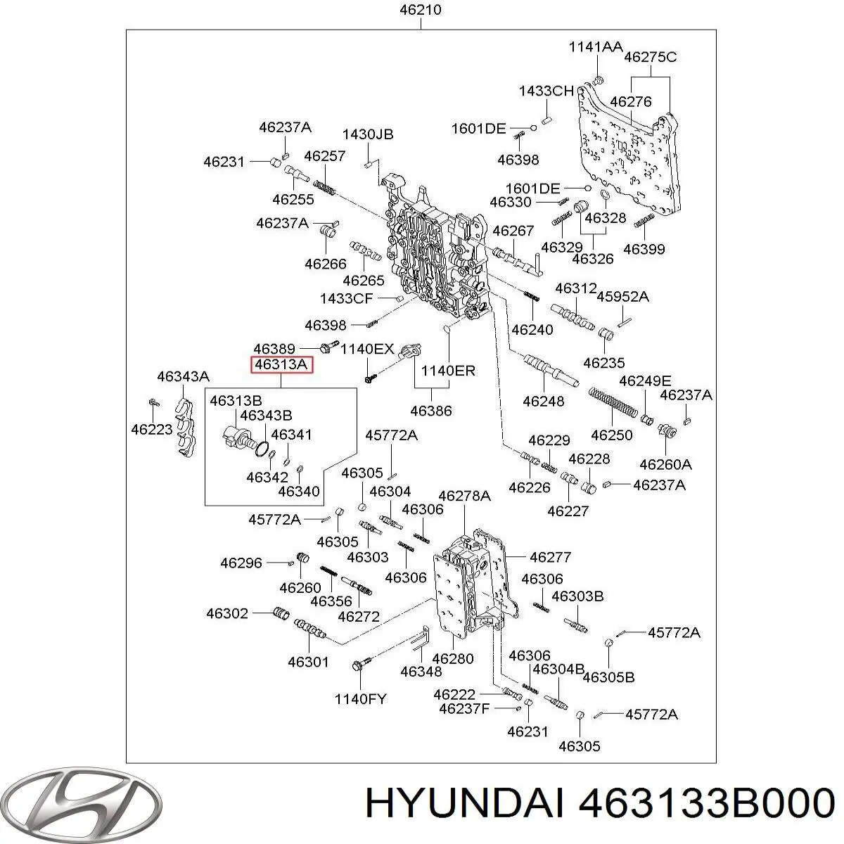 Solenoide da Caixa Automática de Mudança Hyundai/Kia 463133B000 preço, a partir de 44,67 USD