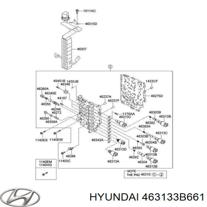Solenoide da Caixa Automática de Mudança Hyundai/Kia 463133B661 preço, a partir de 45,95 USD