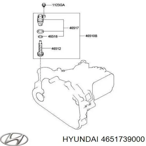 Sensor de velocidade Hyundai/Kia 4651739000 preço, a partir de 27,08 USD