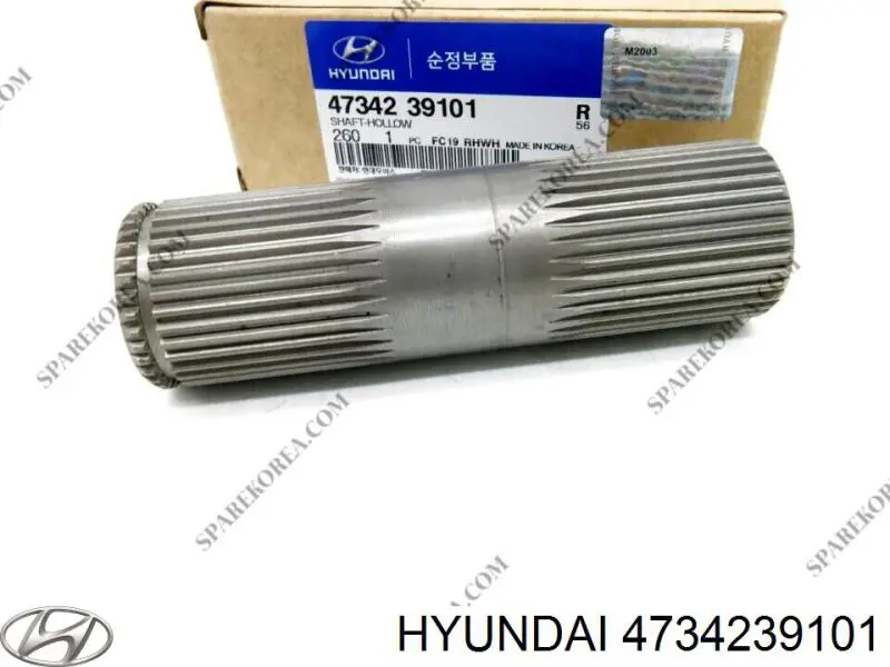 4734239101 Hyundai/Kia Semieixo (acionador) dianteiro direito