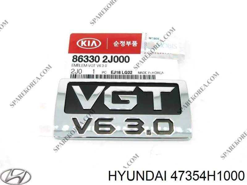 47354H1000 Hyundai/Kia Sensor de velocidade