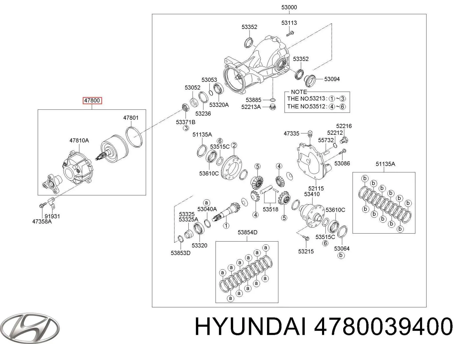 Compre 4780039400 Hyundai/Kia Acoplamento Haldex