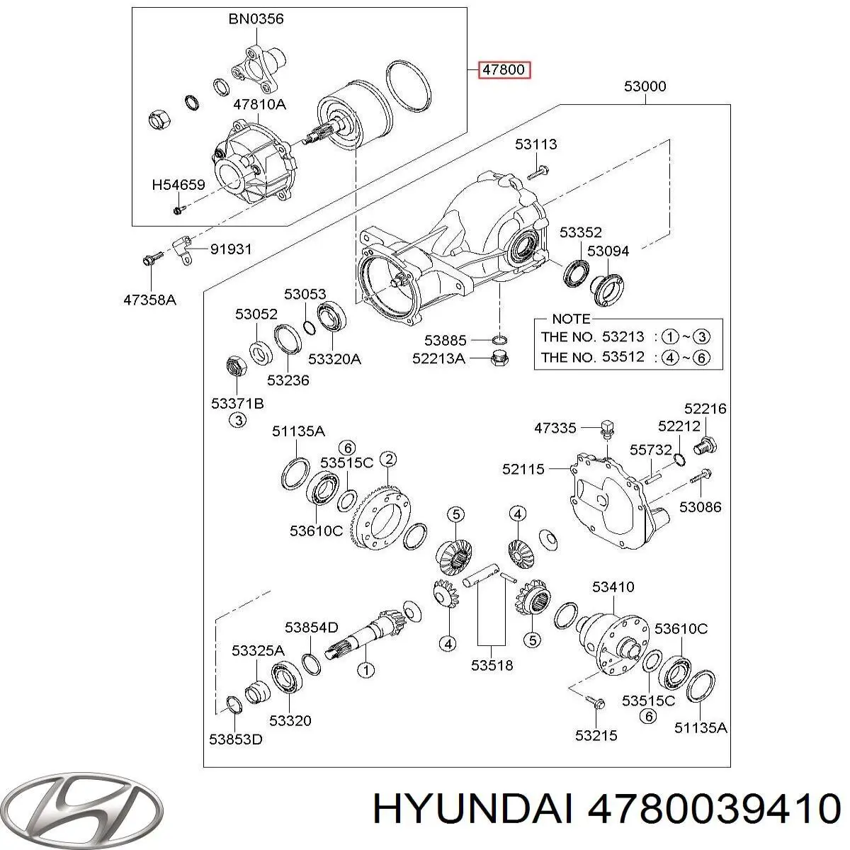 Compre 4780039410 Hyundai/Kia Acoplamento Haldex