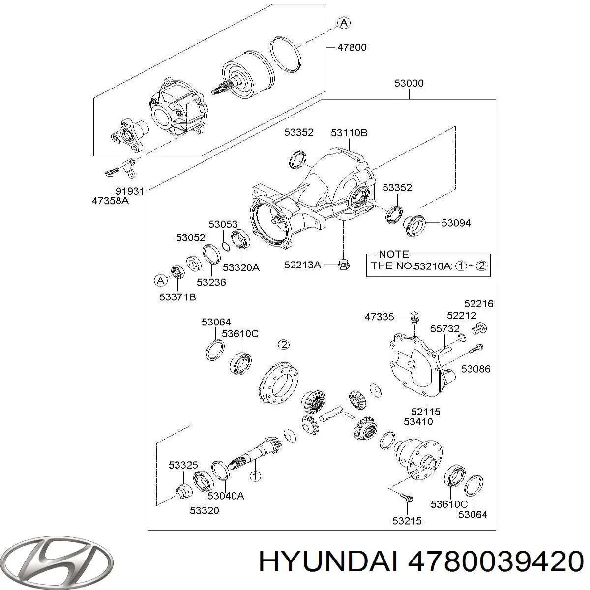 Compre 4780039420 Hyundai/Kia Acoplamento Haldex