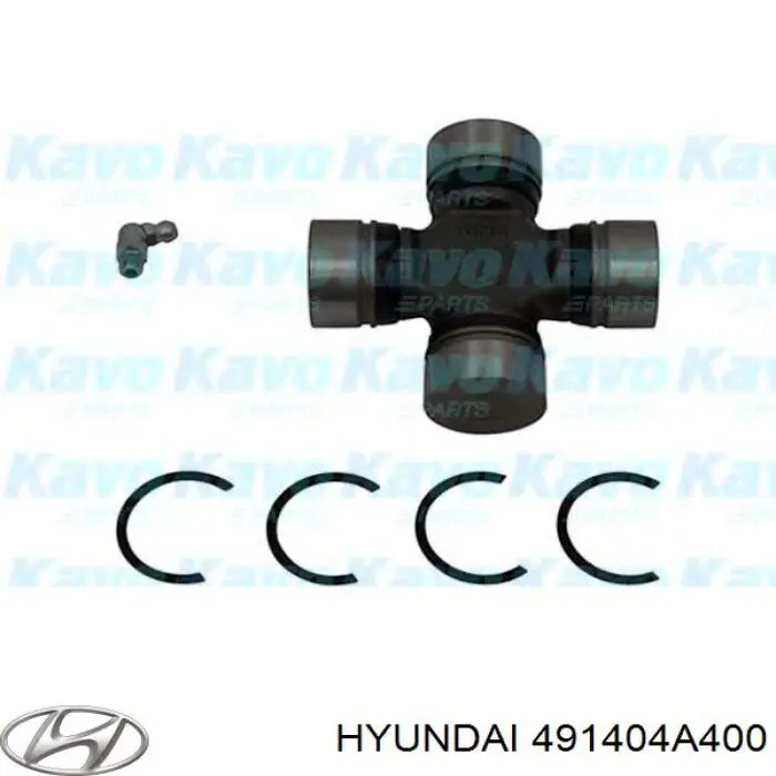 Cruzeta da junta universal traseira para Hyundai Terracan  HP