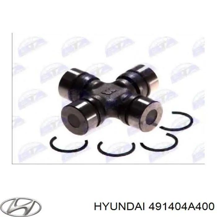 Cruzeta da junta universal traseira Hyundai Terracan  HP