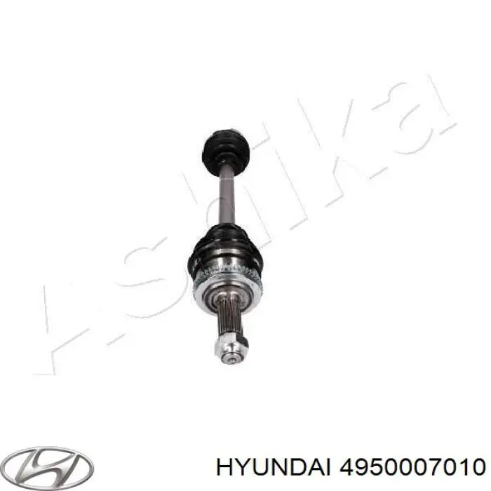 Semieixo (acionador) dianteiro esquerdo Hyundai/Kia 4950007010 preço, a partir de 113,63 USD