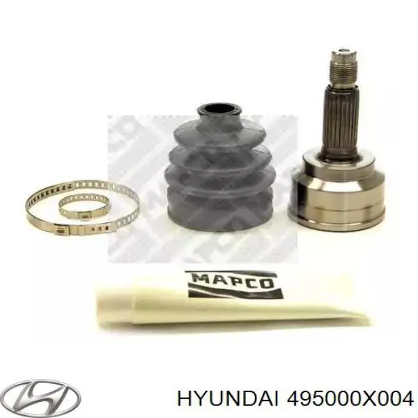 Compre 495000X004 Hyundai/Kia Junta homocinética externa dianteira