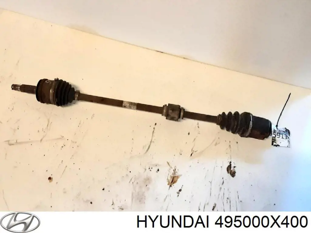 Semieixo (acionador) dianteiro esquerdo Hyundai/Kia 495000X400 preço, a partir de 110,32 USD