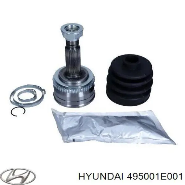 Semieixo (acionador) dianteiro esquerdo Hyundai/Kia 495001E010 preço, a partir de 61,35 USD