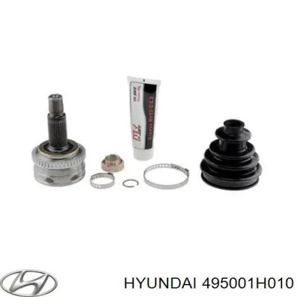 Semieixo (acionador) dianteiro direito Hyundai/Kia 495001H010 preço, a partir de 122,80 USD