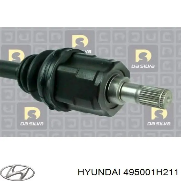 495001H211 Hyundai/Kia Semieixo (acionador) dianteiro direito