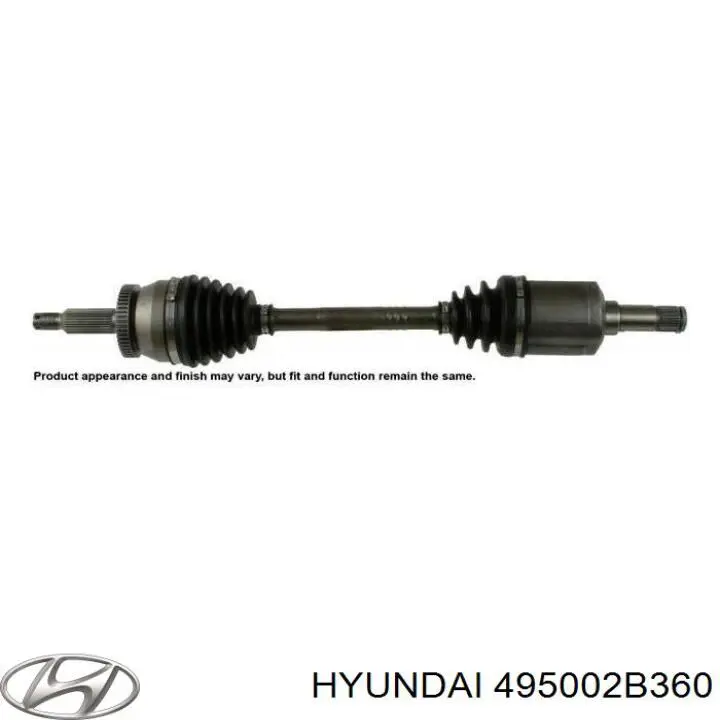Compre 495002B360 Hyundai/Kia Semieixo (acionador) dianteiro esquerdo