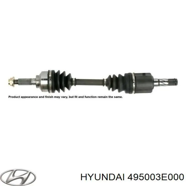 Semieixo (acionador) dianteiro esquerdo Hyundai/Kia 495003E000 preço, a partir de 117,48 USD