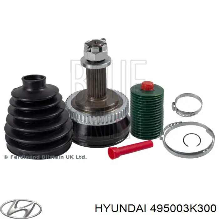 Semieixo (acionador) dianteiro esquerdo Hyundai/Kia 495003K300 preço, a partir de 88,53 USD