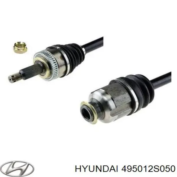 495012S050 Hyundai/Kia Semieixo (acionador) dianteiro direito