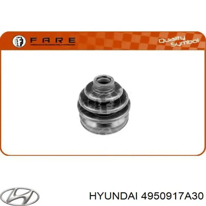 Compre 4950917A30 Hyundai/Kia Bota de proteção externa de junta homocinética do semieixo dianteiro