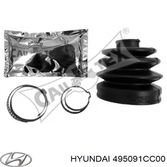 Bota de proteção externa de junta homocinética do semieixo dianteiro Hyundai/Kia 495091CC00 preço, a partir de 11,01 USD