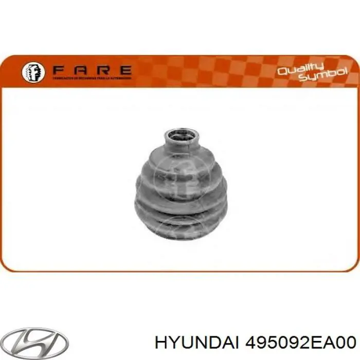 Bota de proteção externa de junta homocinética do semieixo dianteiro Hyundai/Kia 495092EA00 preço, a partir de 11,92 USD