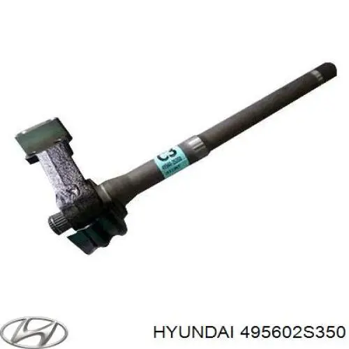 Veio de acionamento do semieixo intermédio Hyundai/Kia 495602S350 preço, a partir de 87,34 USD