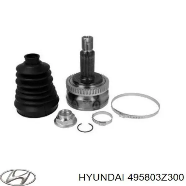 495803Z300 Hyundai/Kia Junta homocinética externa dianteira direita