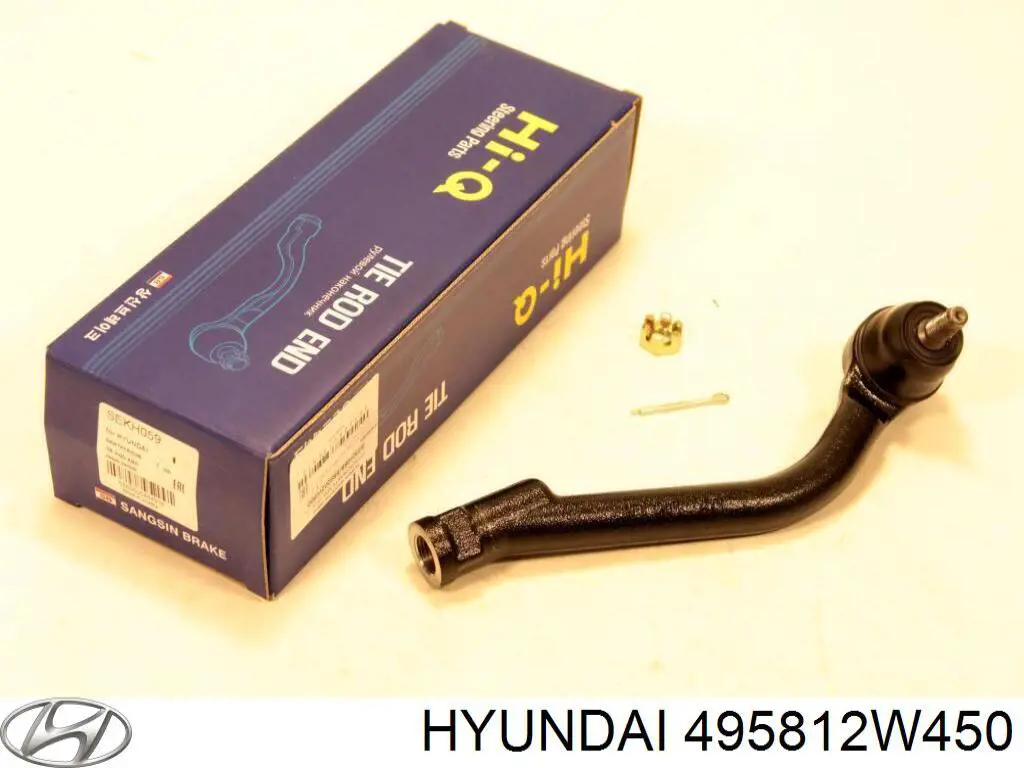495812W450 Hyundai/Kia Botas de proteção de Juntas homocinéticas do semieixo dianteiro, kit