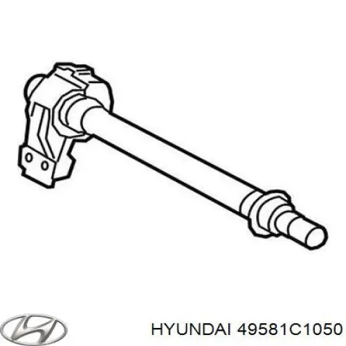 Compre 49581C1050 Hyundai/Kia Bota de proteção externa direita de junta homocinética