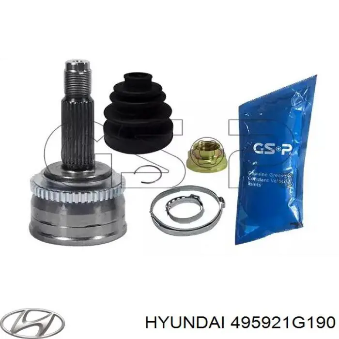 Compre 495921G190 Hyundai/Kia Junta homocinética interna dianteira esquerda