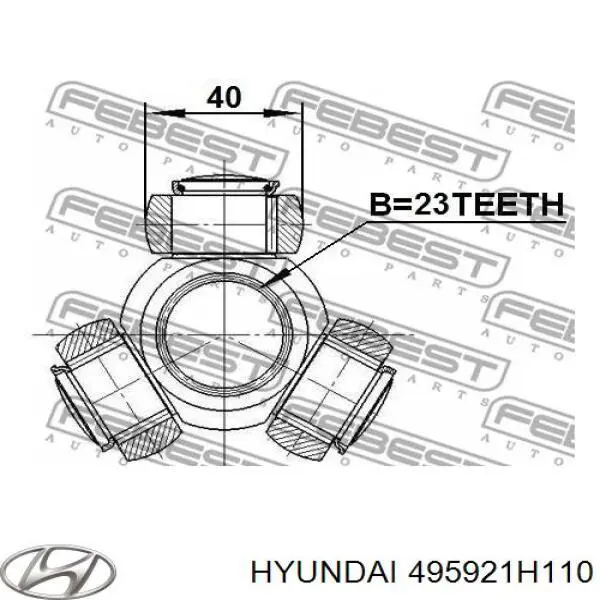 Junta homocinética interna dianteira esquerda Hyundai/Kia 495921H110 preço, a partir de 187,14 USD