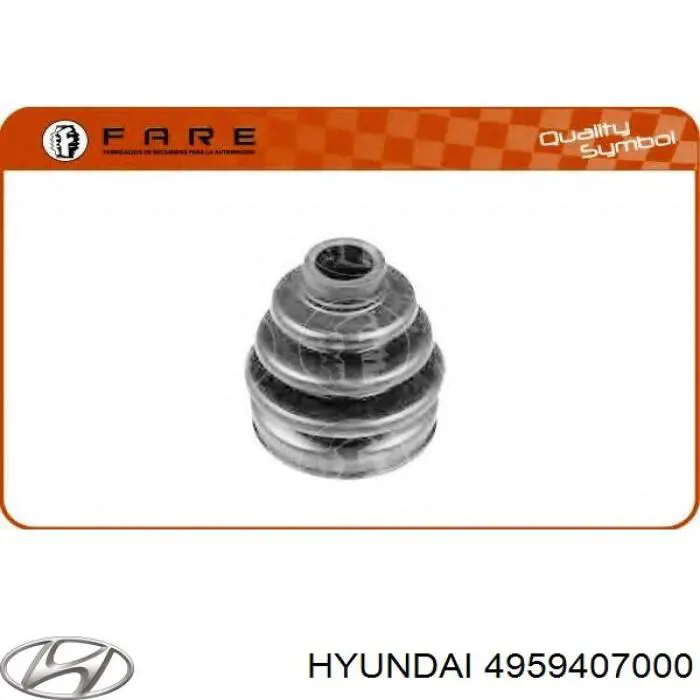 Compre 4959407000 Hyundai/Kia Bota de proteção externa de junta homocinética do semieixo dianteiro