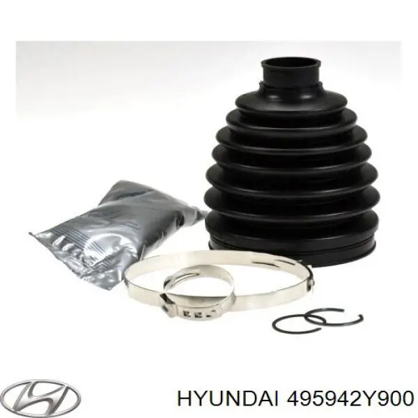 495942Y900 Hyundai/Kia Bota de proteção externa de junta homocinética do semieixo dianteiro