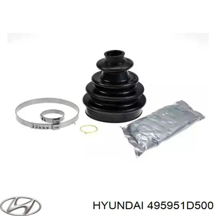 Compre 495951D500 Hyundai/Kia Bota de proteção interna de junta homocinética do semieixo dianteiro