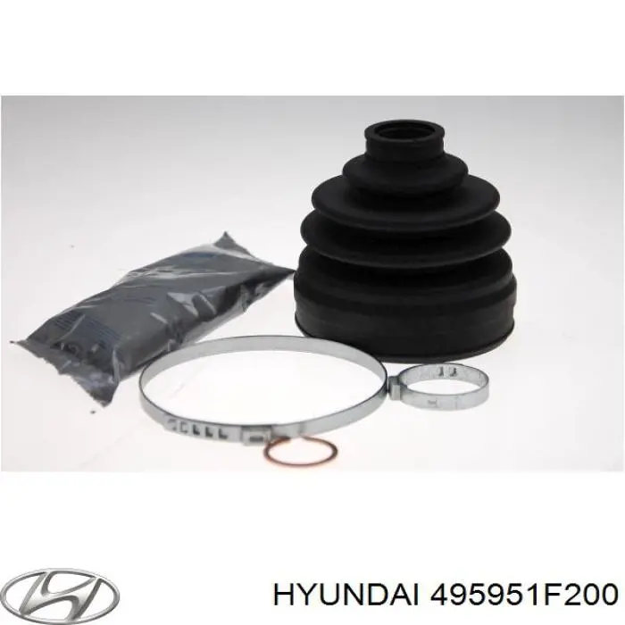 Compre 495951F200 Hyundai/Kia Bota de proteção interna de junta homocinética do semieixo dianteiro
