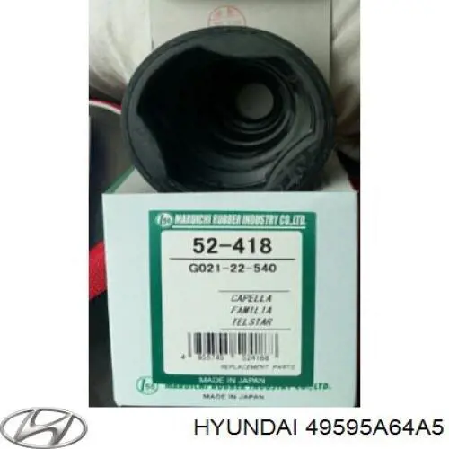 Bota de proteção externa de junta homocinética do semieixo dianteiro Hyundai/Kia 49595A64A5 preço, a partir de 9,94 USD