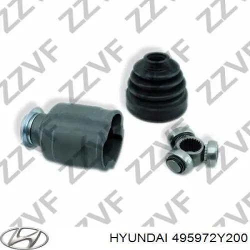 Compre 495972Y200 Hyundai/Kia Junta homocinética interna dianteira direita