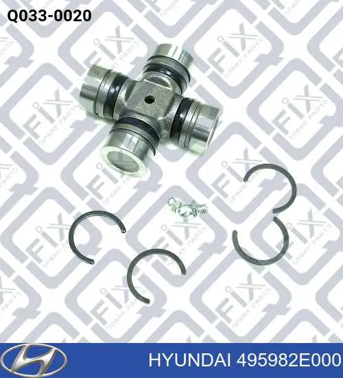Cruzeta da junta universal traseira Hyundai/Kia 495982E000 preço, a partir de 17,25 USD