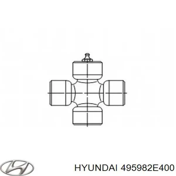 Cruzeta da junta universal traseira Hyundai/Kia 495982E400 preço, a partir de 22,36 USD