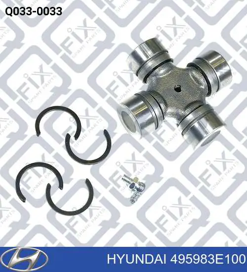 Cruzeta da junta universal traseira Hyundai/Kia 495983E100 preço, a partir de 23,98 USD