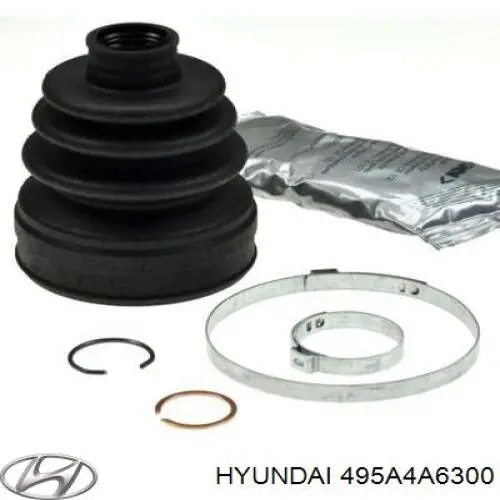 Bota de proteção externa de junta homocinética do semieixo dianteiro Hyundai/Kia 495A4A6300 preço, a partir de 34,95 USD