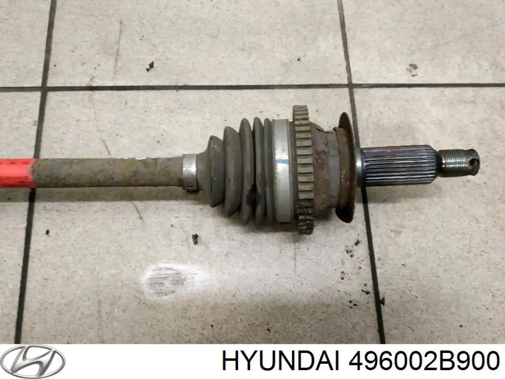 496002B900 Hyundai/Kia Semieixo traseiro