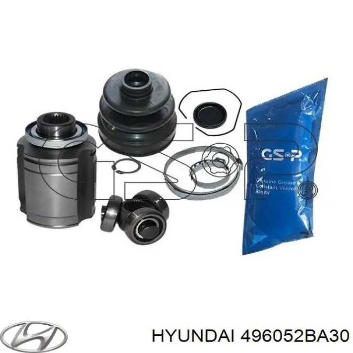 Compre 496052BA30 Hyundai/Kia Junta homocinética interna dianteira direita