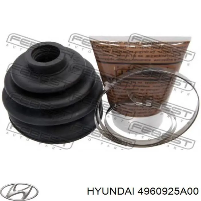 Compre 4960925A00 Hyundai/Kia Bota de proteção externa de junta homocinética do semieixo dianteiro