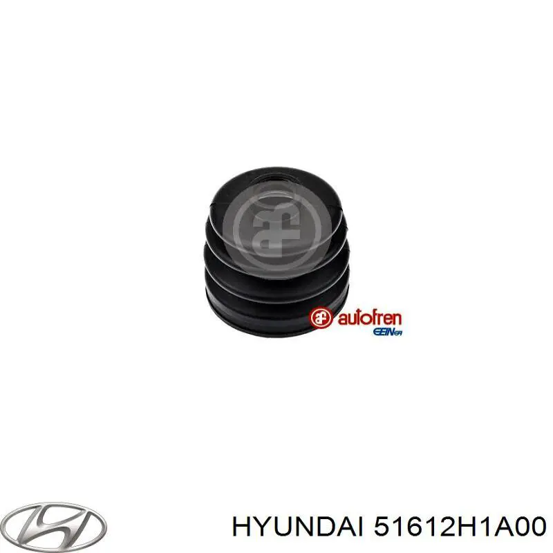  Bota de proteção interna de junta homocinética do semieixo dianteiro Hyundai Terracan SUV (HP) (2001 - 2006) 
