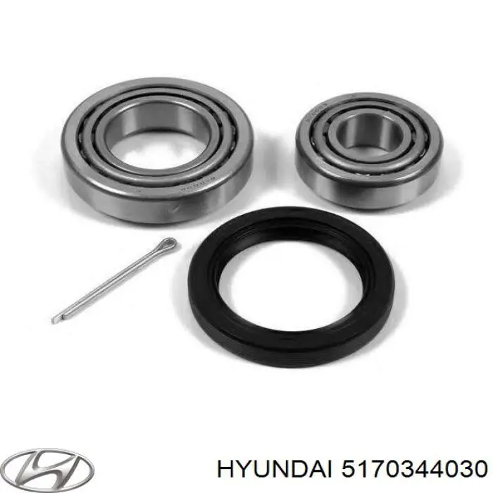 5170344030 Hyundai/Kia Rolamento de cubo dianteiro