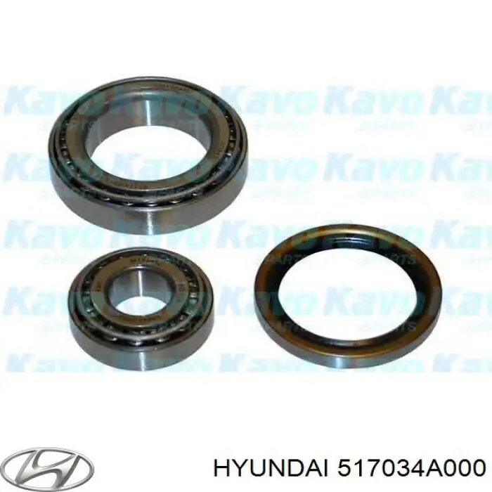 Compre 517034A000 Hyundai/Kia Rolamento de cubo dianteiro