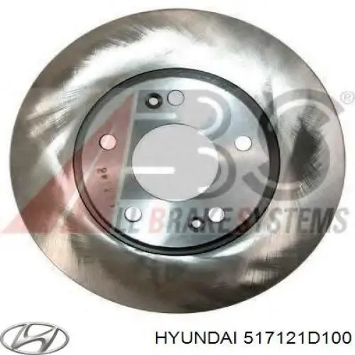 Compre 517121D100 Hyundai/Kia Disco do freio dianteiro
