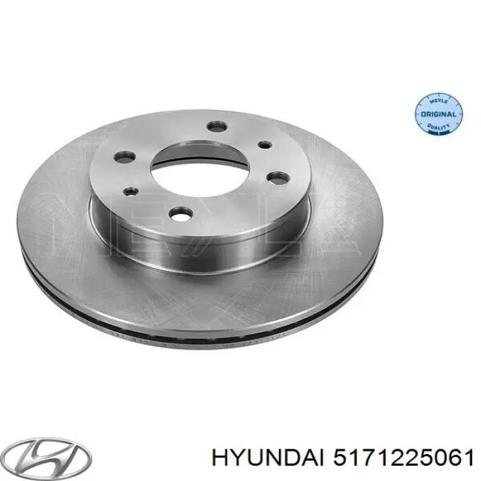 Compre 5171225061 Hyundai/Kia Disco do freio dianteiro